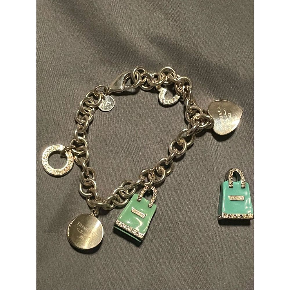 Tiffany & Co Bracelet w/ Necklace Charm